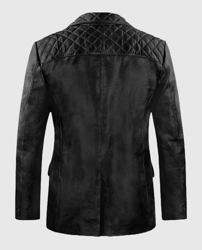 Men's Harper Leather Blazer