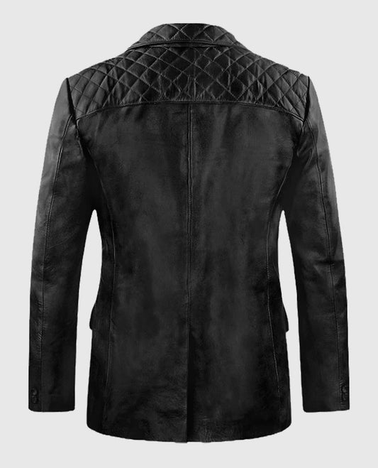 Men's Harper Leather Blazer