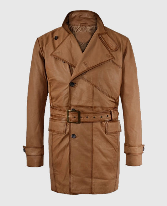 Men's Tan Royal Flying Burnished Coat