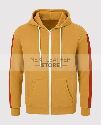 Miles Morales Spider Verse Yellow Hoodie