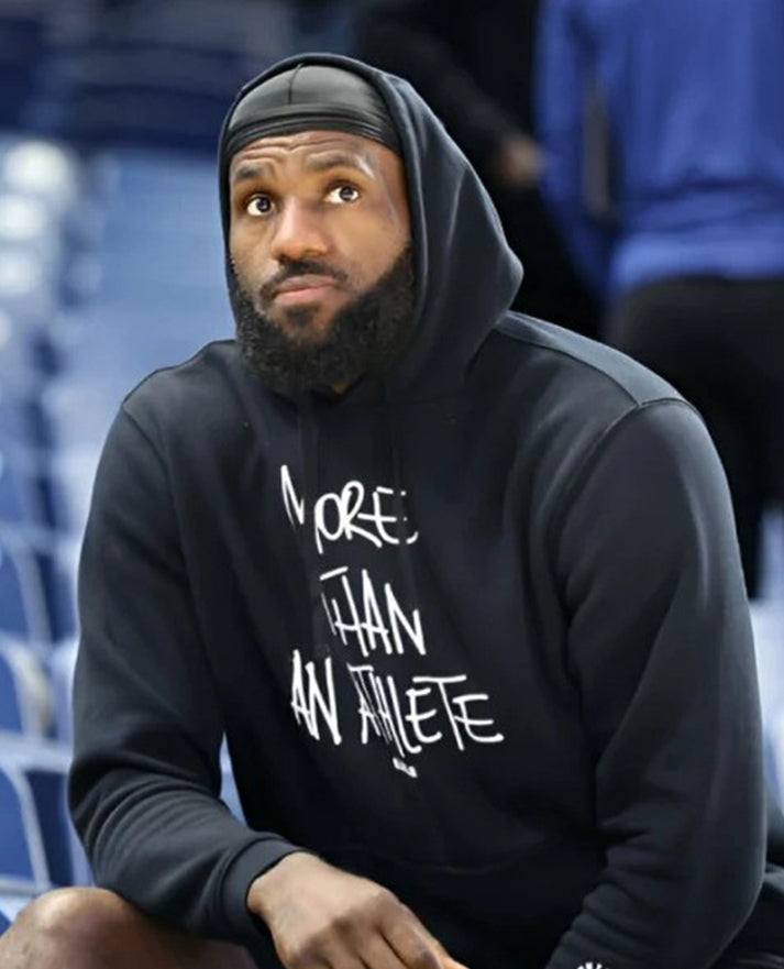 More Than An Athlete LeBron James Fleece Hoodie