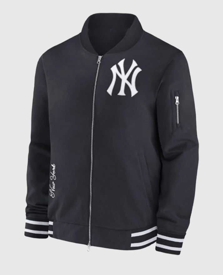 New York Yankees Black Bomber Jacket