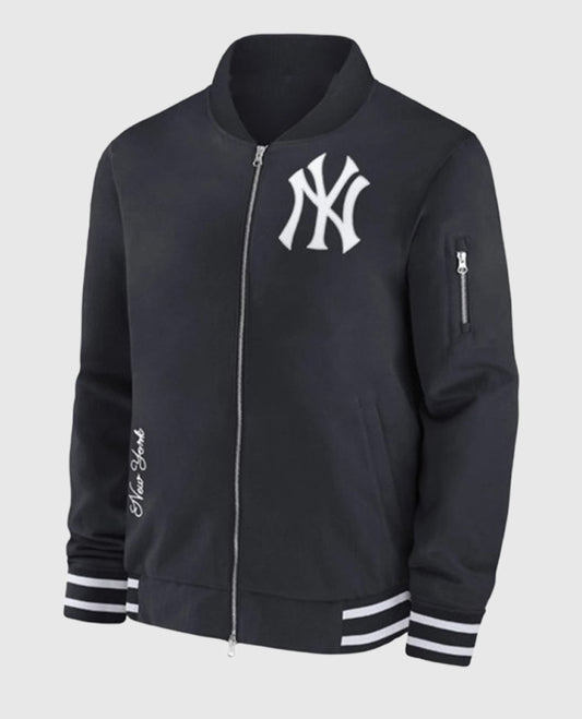 New York Yankees Black Bomber Jacket