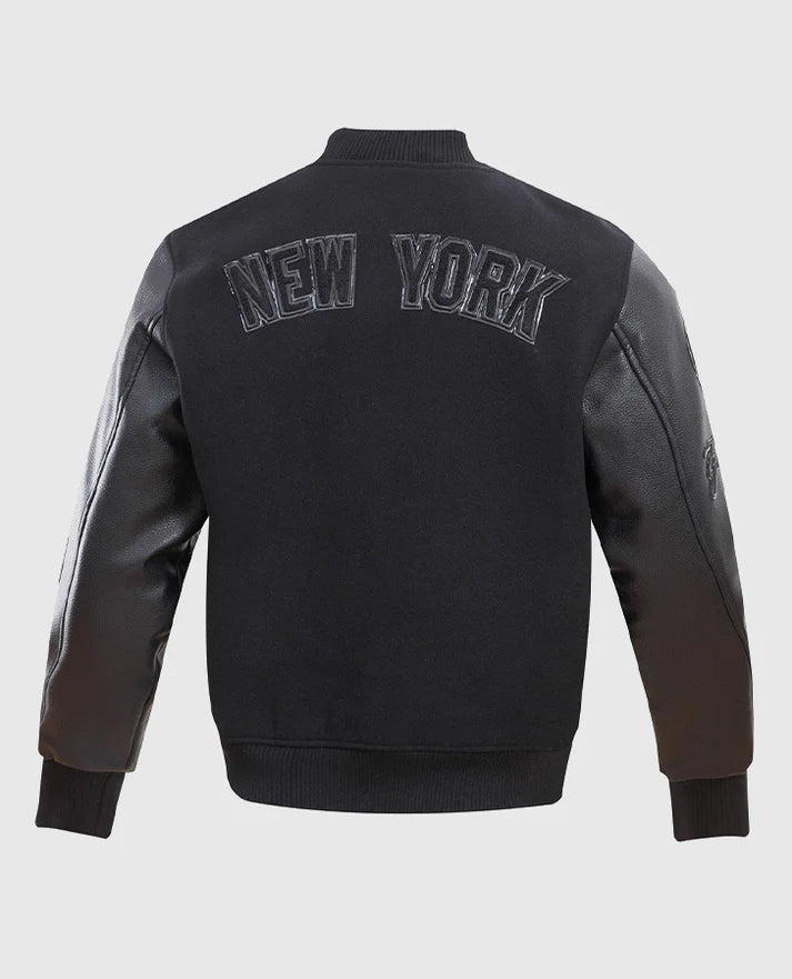 New York Yankees Men's Black Varsity Jacket