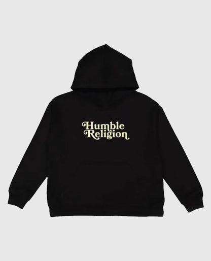 Pullover Humble Religion Black Hoodie