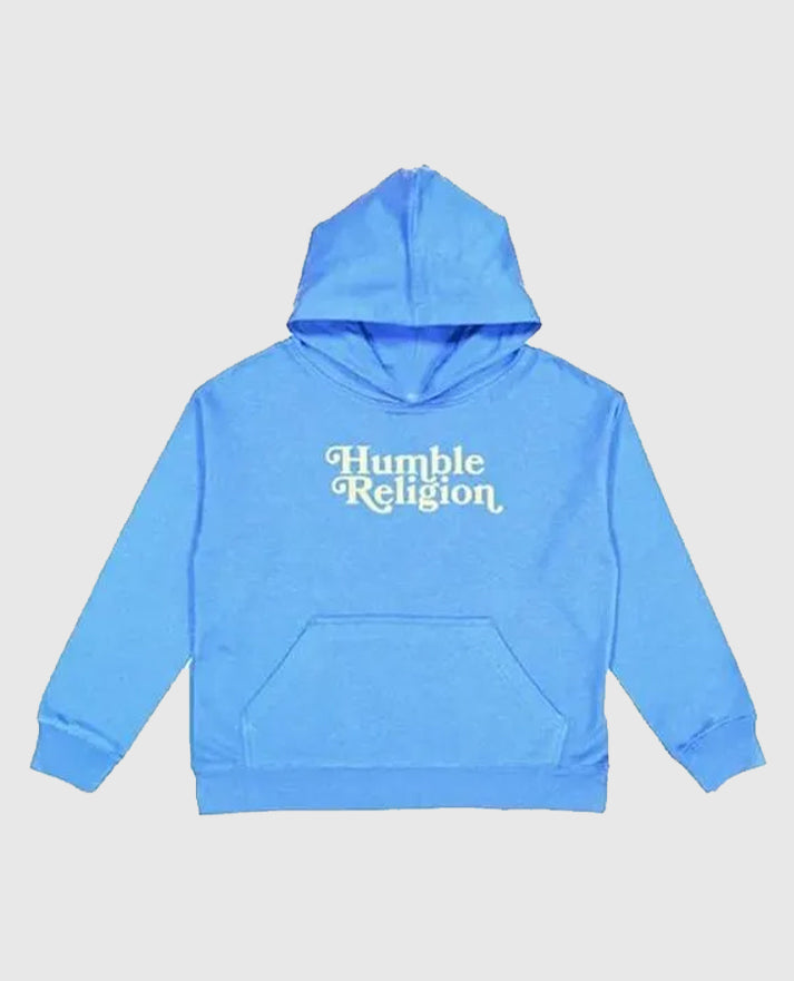Pullover Humble Religion Blue Pullover Hoodie