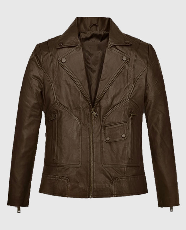  Rachel McAdams True Detective Leather Jacket