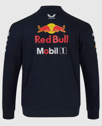 Red Bull 2025 Team Black Bomber Jacket