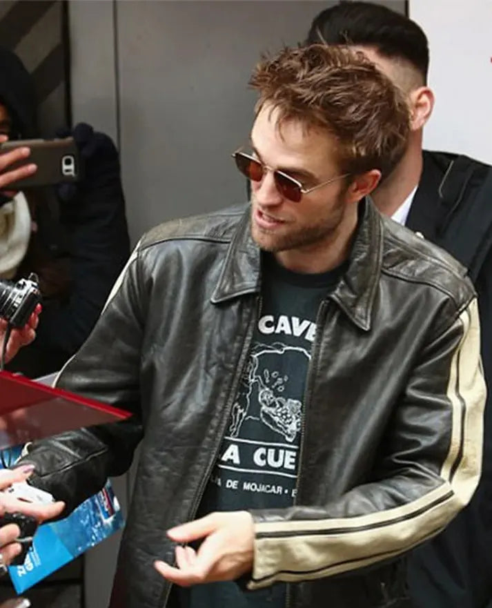 Robert Pattinson Leather Jacket