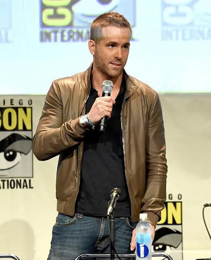 Ryan Reynolds Leather Jacket