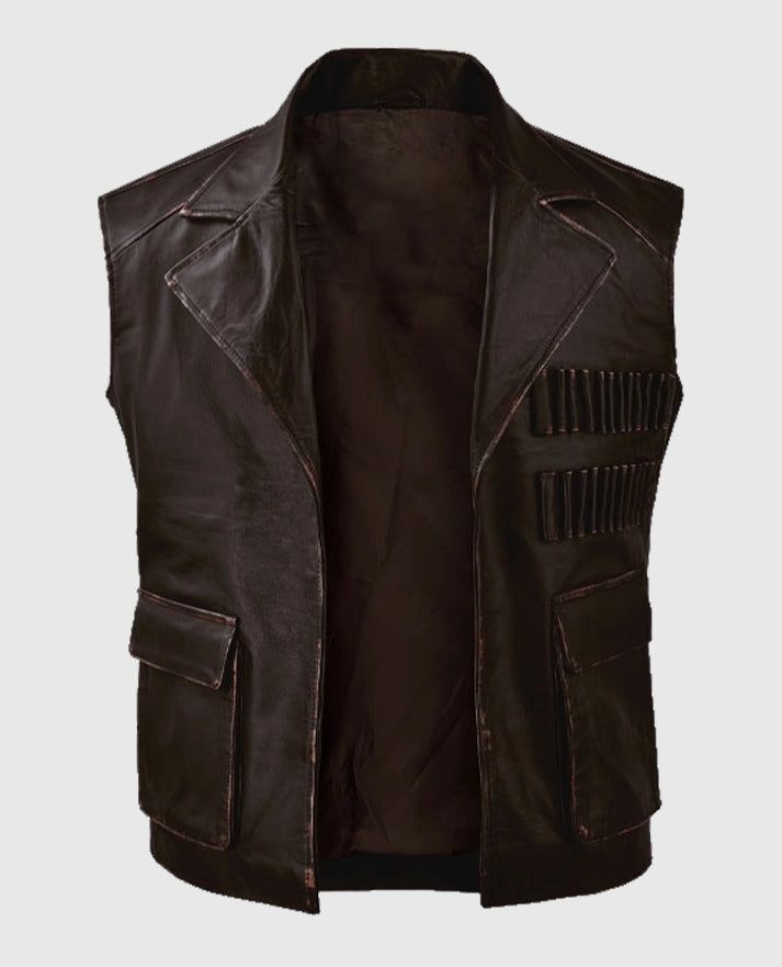 Sean Connery Leather Vest