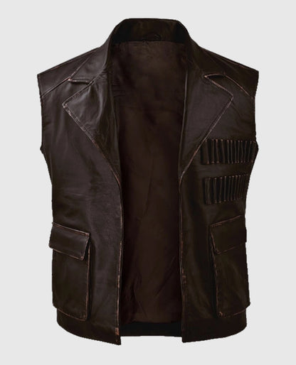 Sean Connery Leather Vest