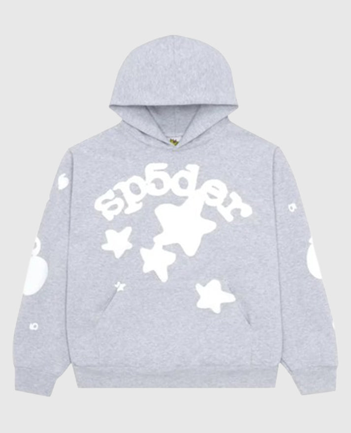 Step up your streetwear game with the Sp5der Beluga Hoodie, an essential addition to any fashion-forward wardrobe.