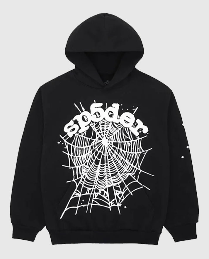 Bring iconic style and comfort into your streetwear repertoire with the Sp5der OG Web Hoodie.