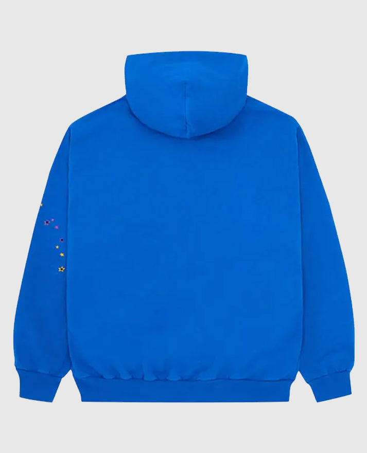 Sp5der TC Blue Pullover Hoodie