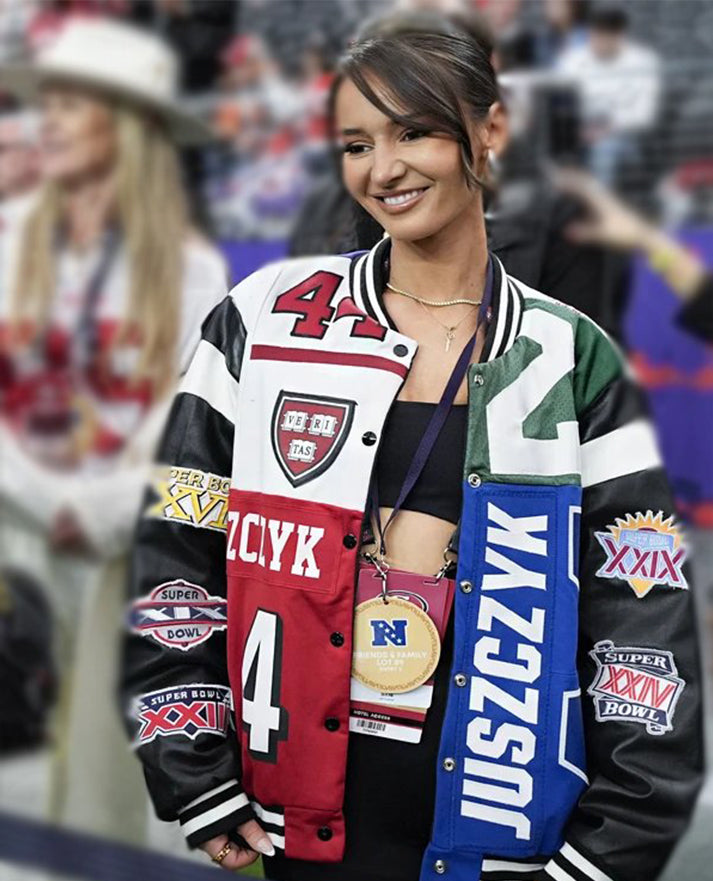 Super Bowl 2024 Kristin Juszczyk Jacket