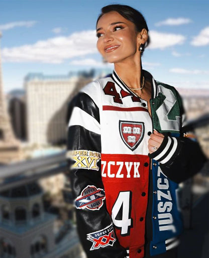 Super Bowl 2024 Kristin Juszczyk Jacket