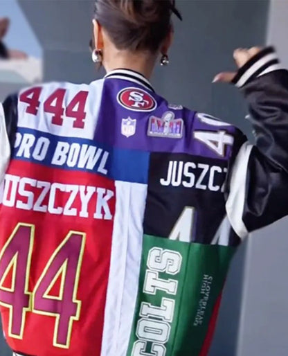 Super Bowl 2024 Kristin Juszczyk Jacket