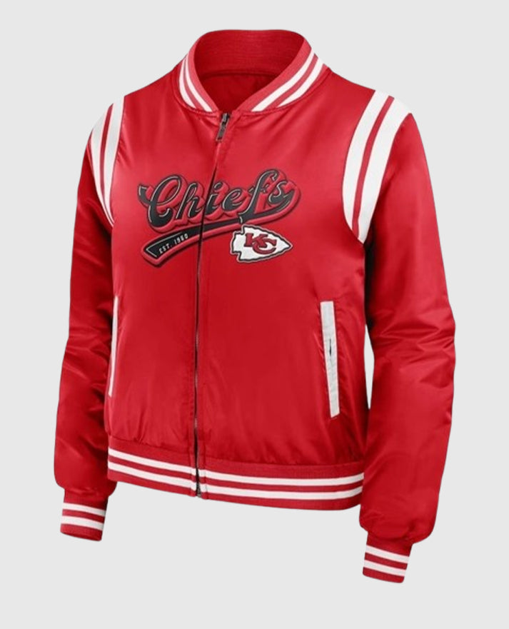 Super Bowl LVIII Taylor Swift Chiefs Jacket