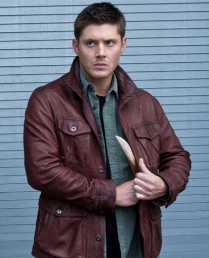 Supernatural Season 7 Dean Winchester Leather Jacket