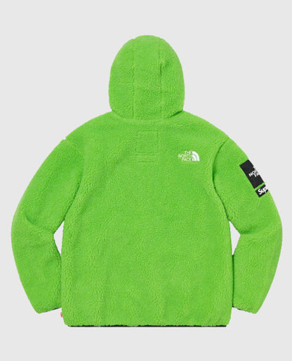 Supreme The North Face S Logo Green Fleece Jacket