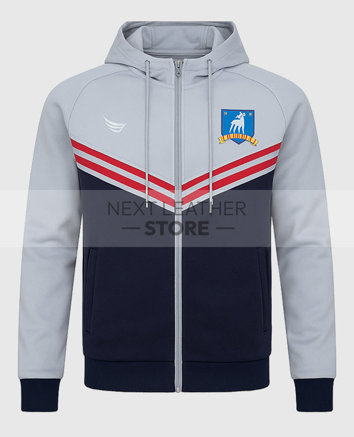 Ted Lasso Gray Track Jacket