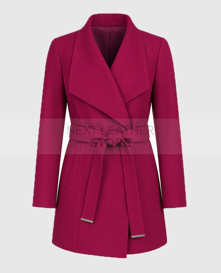 The Christmas Quest 2024 Lacey Chabert Coat