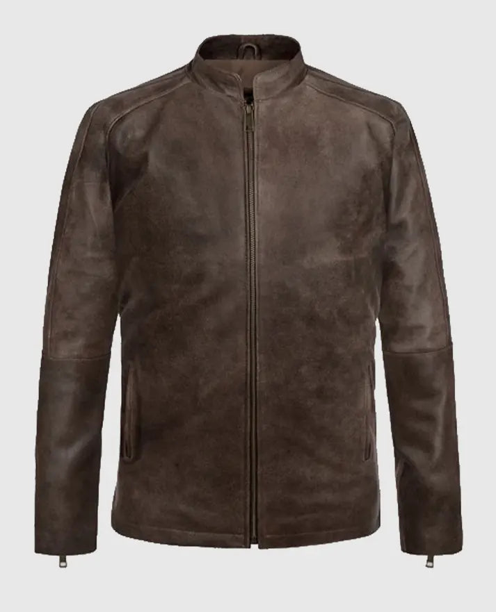 Tom Cruise Jack Reacher Brown Leather Jacket