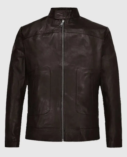 Tom Hardy This Means War Brown Leather Jacket