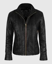 Transformers 2 Megan Fox Black Leather Jacket