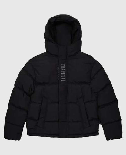Trapstar Hooded Black Puffer Jacket