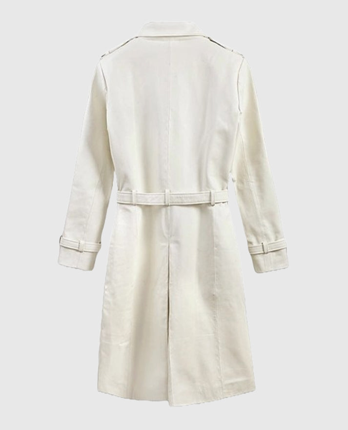 Vanessa Kirby Mission Impossible Fallout Leather Long Coat - second image