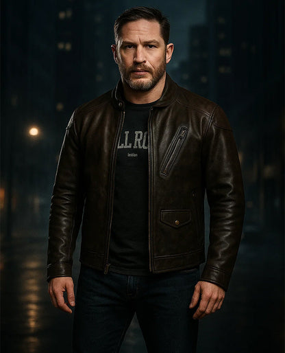 Venom Eddie Brock Leather Jacket