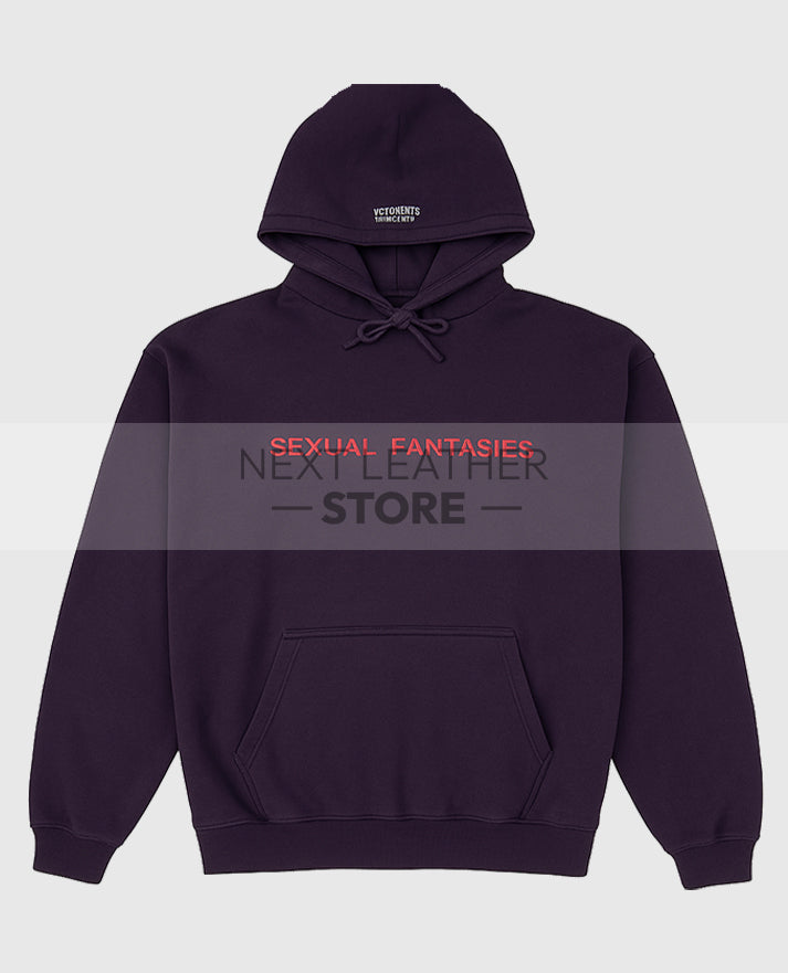 Vetements Purple Hoodie