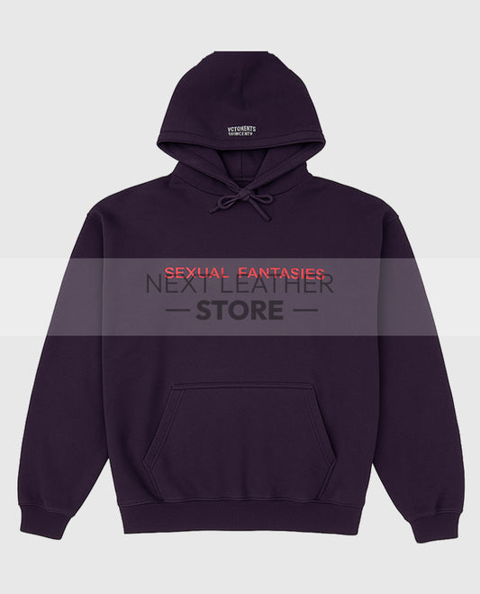 Vetements Purple Hoodie