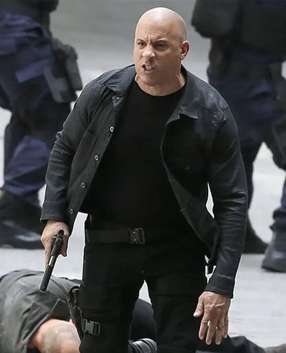 Vin Diesel Fast and Furious 8 Leather Jacket