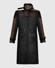 Watch Dogs 3 Legion Aiden Black Leather Trench Coat