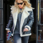 Rita Ora Leather Jacket