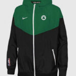NBA Boston Celtics Black & Green Hooded Jacket