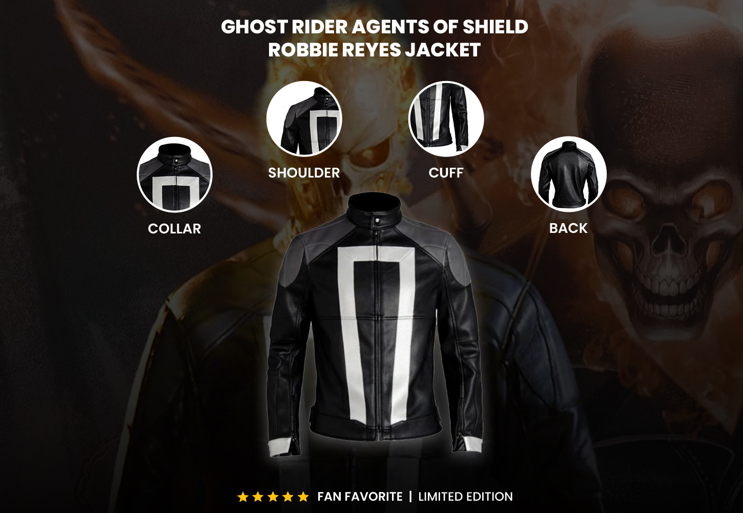 Agents of Shield Robbie Reyes Jacket