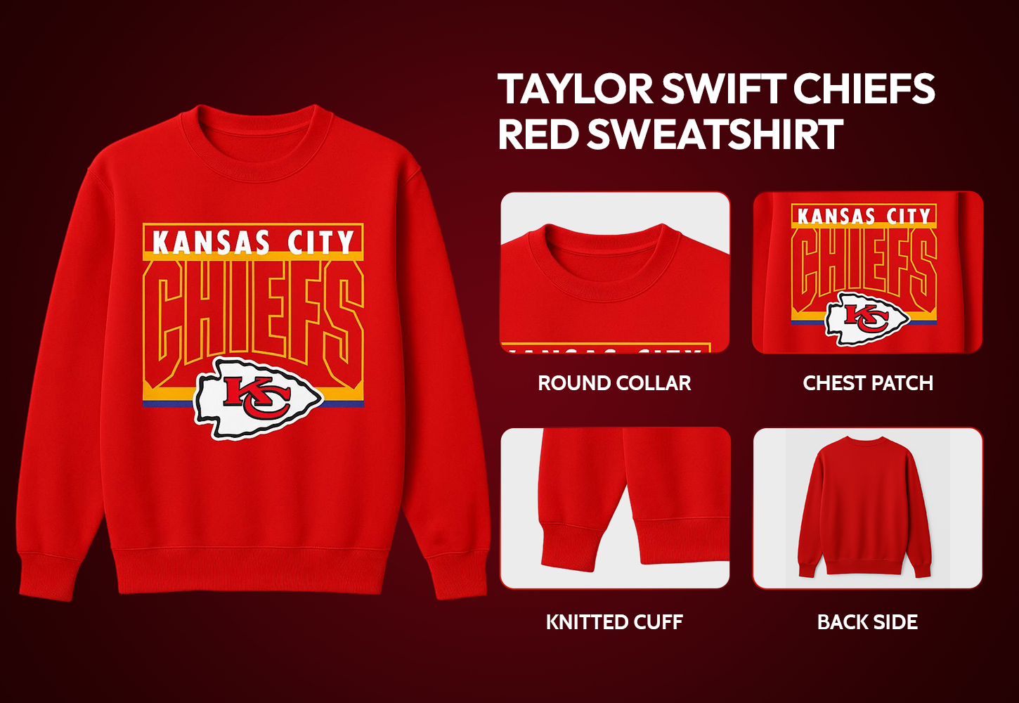 Taylor Swift Chiefs Sweatshirt