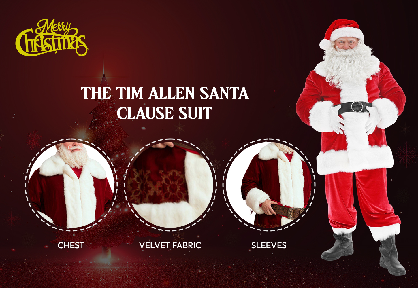 
The Santa Clauses Tim Allen Red Suit
