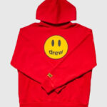Drew House Mascot Red Hoodie, Justin Bieber’s Streetwear