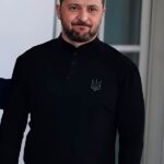 Zelensky Black Polo Shirt | Ukrainian Trident/Tryzub Polo shirt